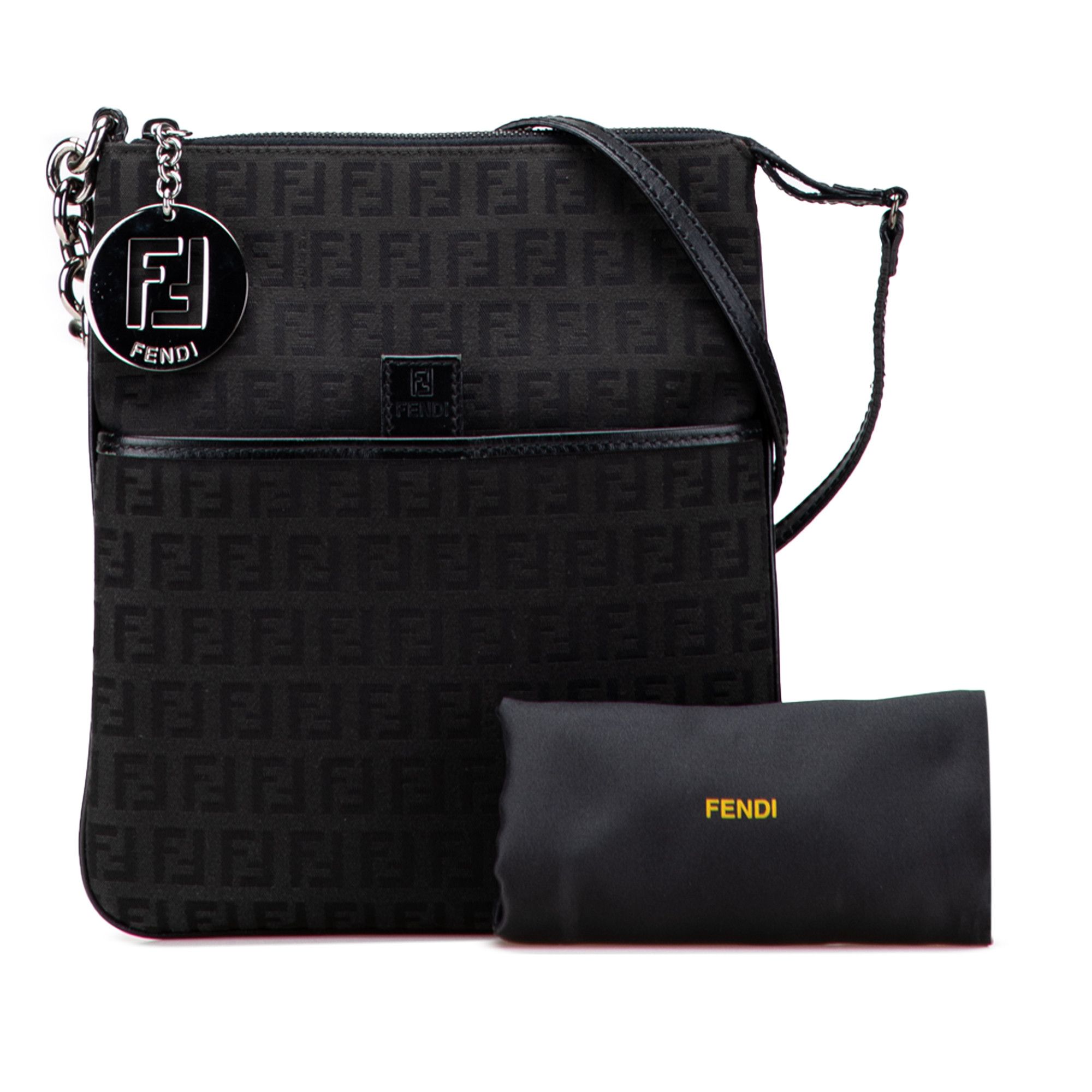 Fendi Fendi Zucchino Canvas Crossbody Size ONE SIZE - 10 Thumbnail
