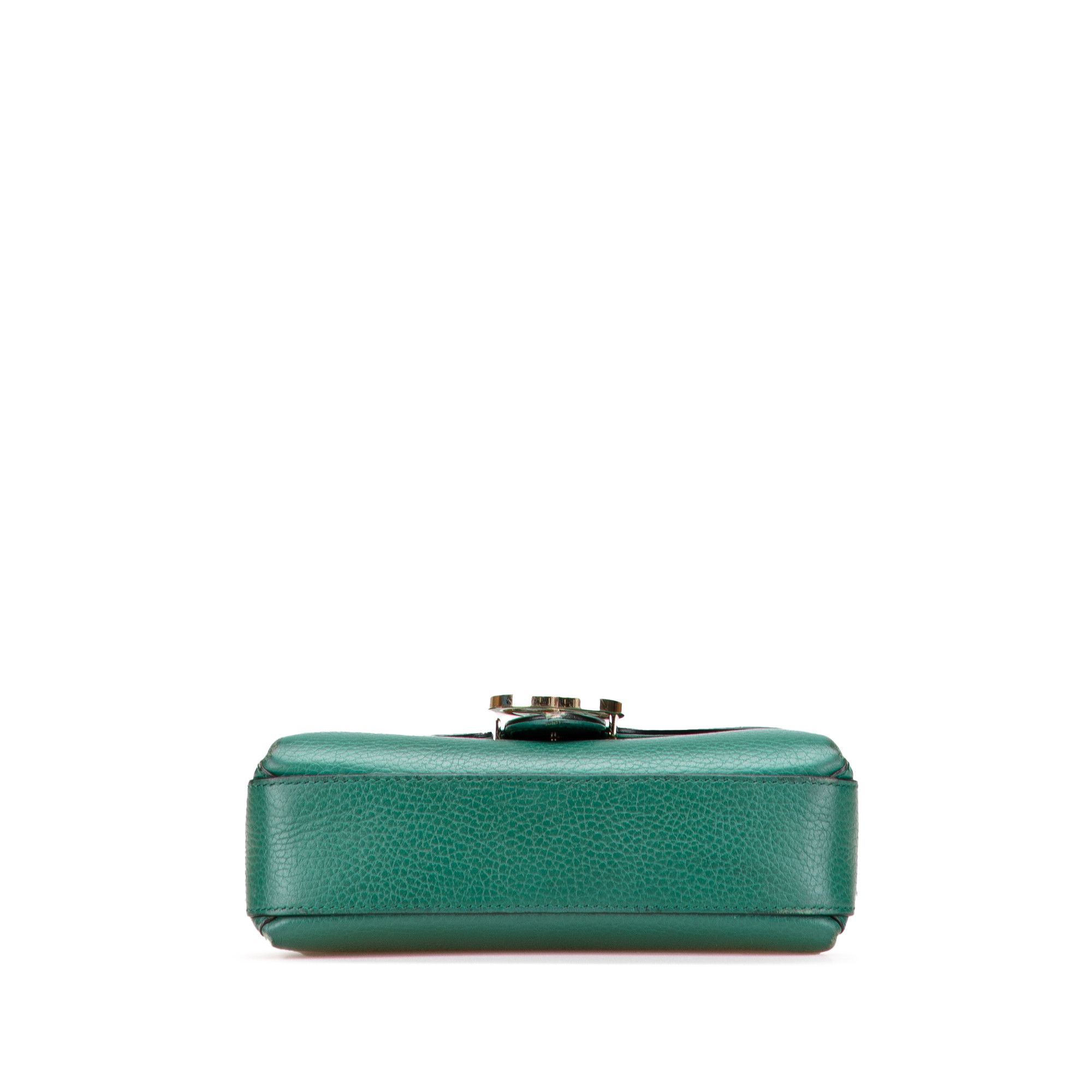 Gucci Gucci Small Dollar Calfskin Interlocking G Crossbody Size ONE SIZE - 3 Thumbnail