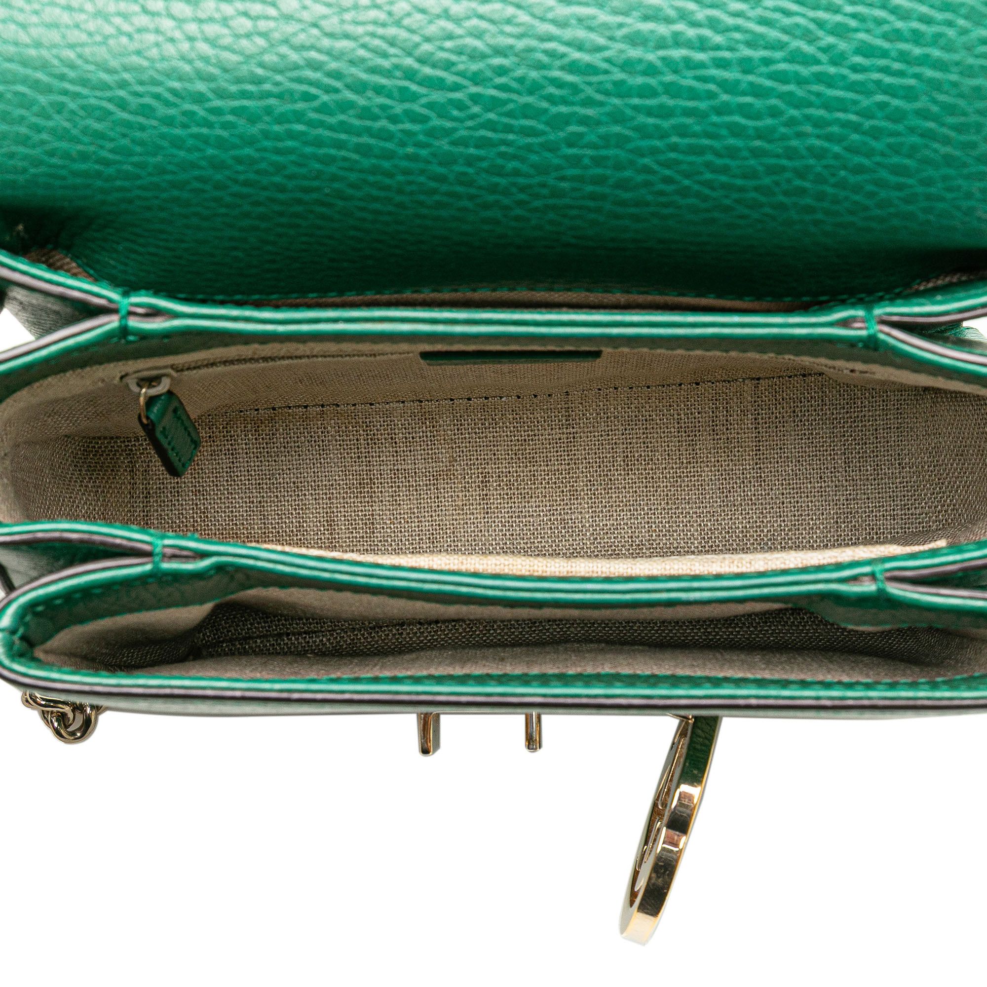Gucci Gucci Small Dollar Calfskin Interlocking G Crossbody Size ONE SIZE - 4 Thumbnail