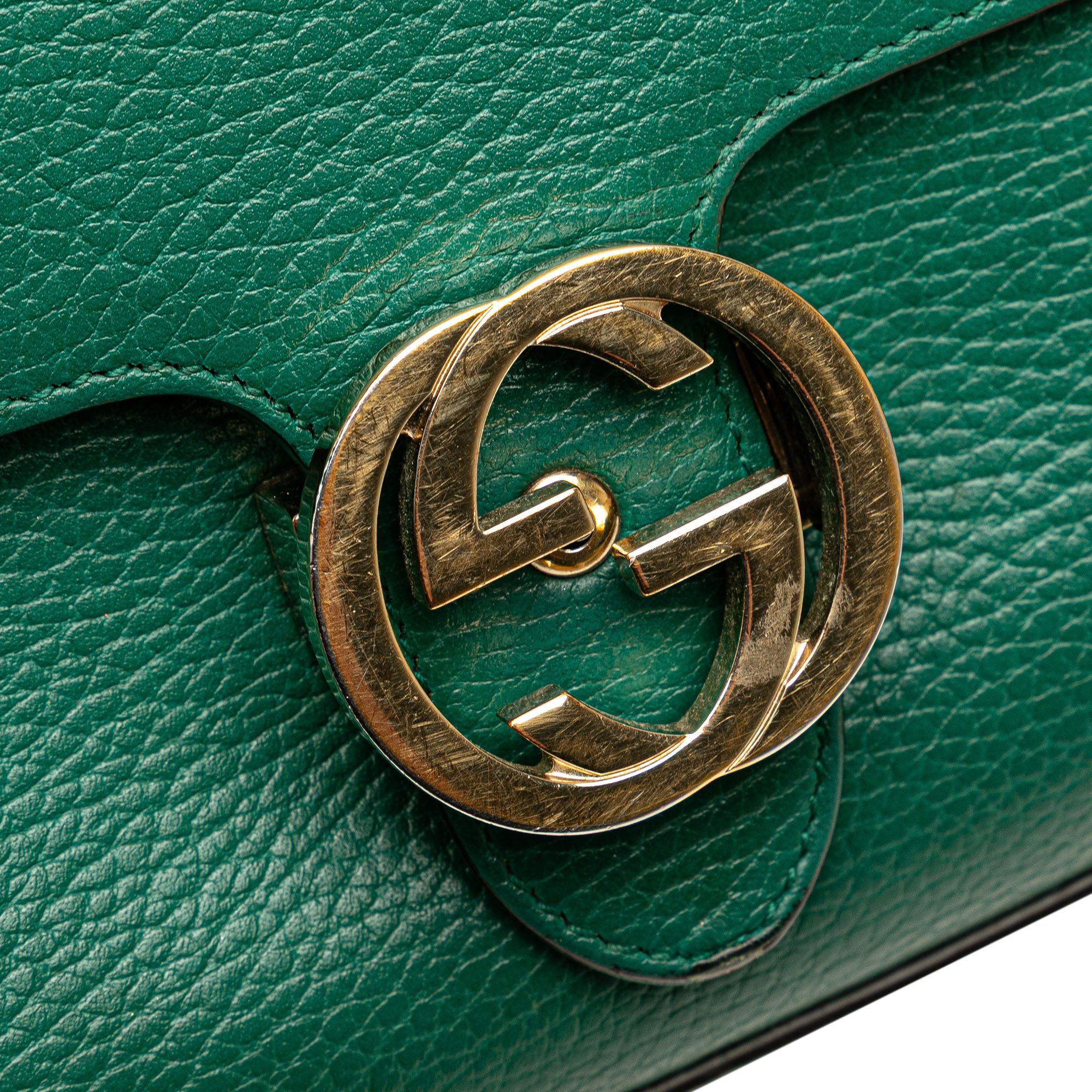 Gucci Gucci Small Dollar Calfskin Interlocking G Crossbody Size ONE SIZE - 8 Thumbnail