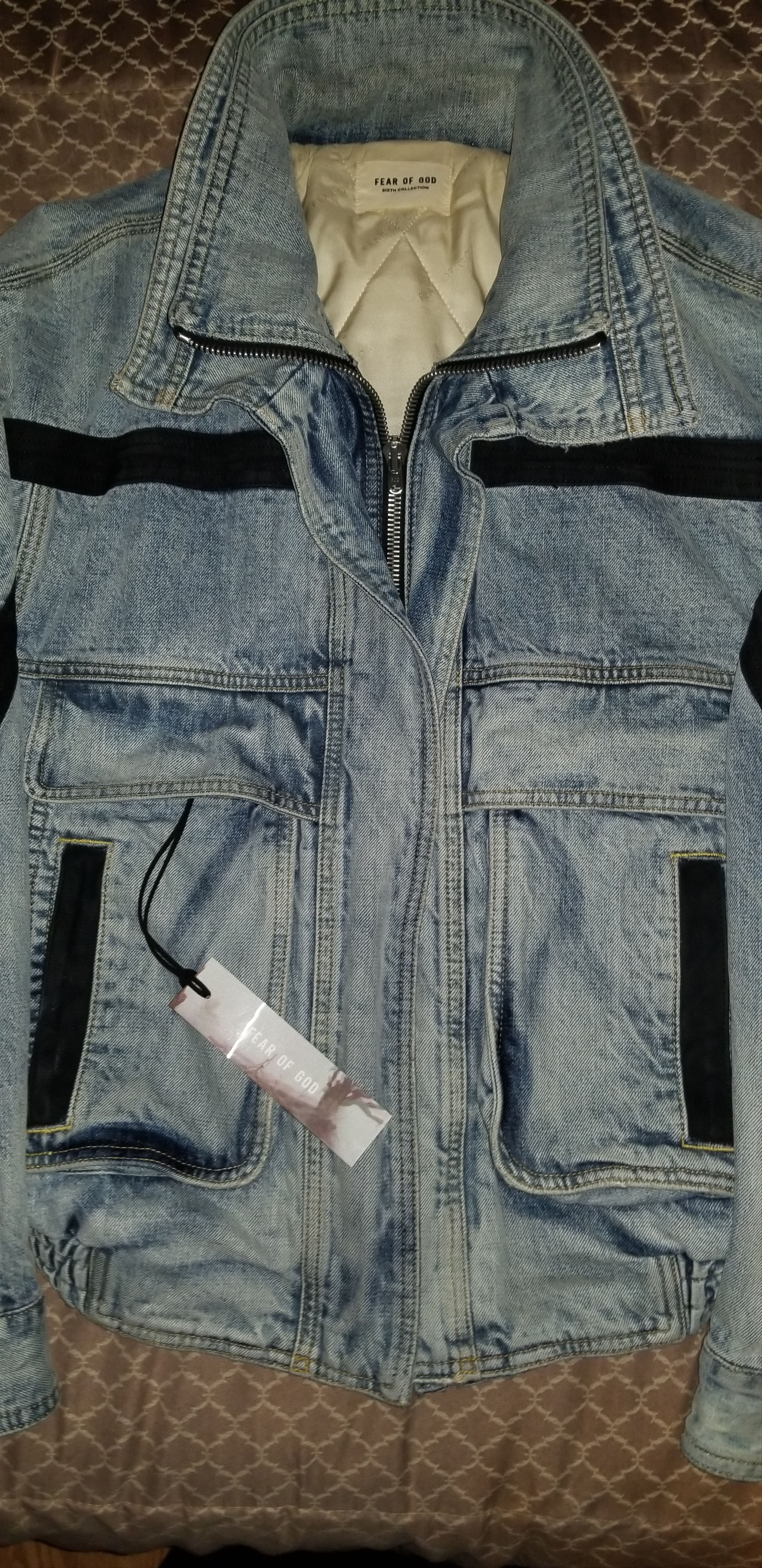 Fear of God Fear of God sixth collection denim ski jacket | Grailed