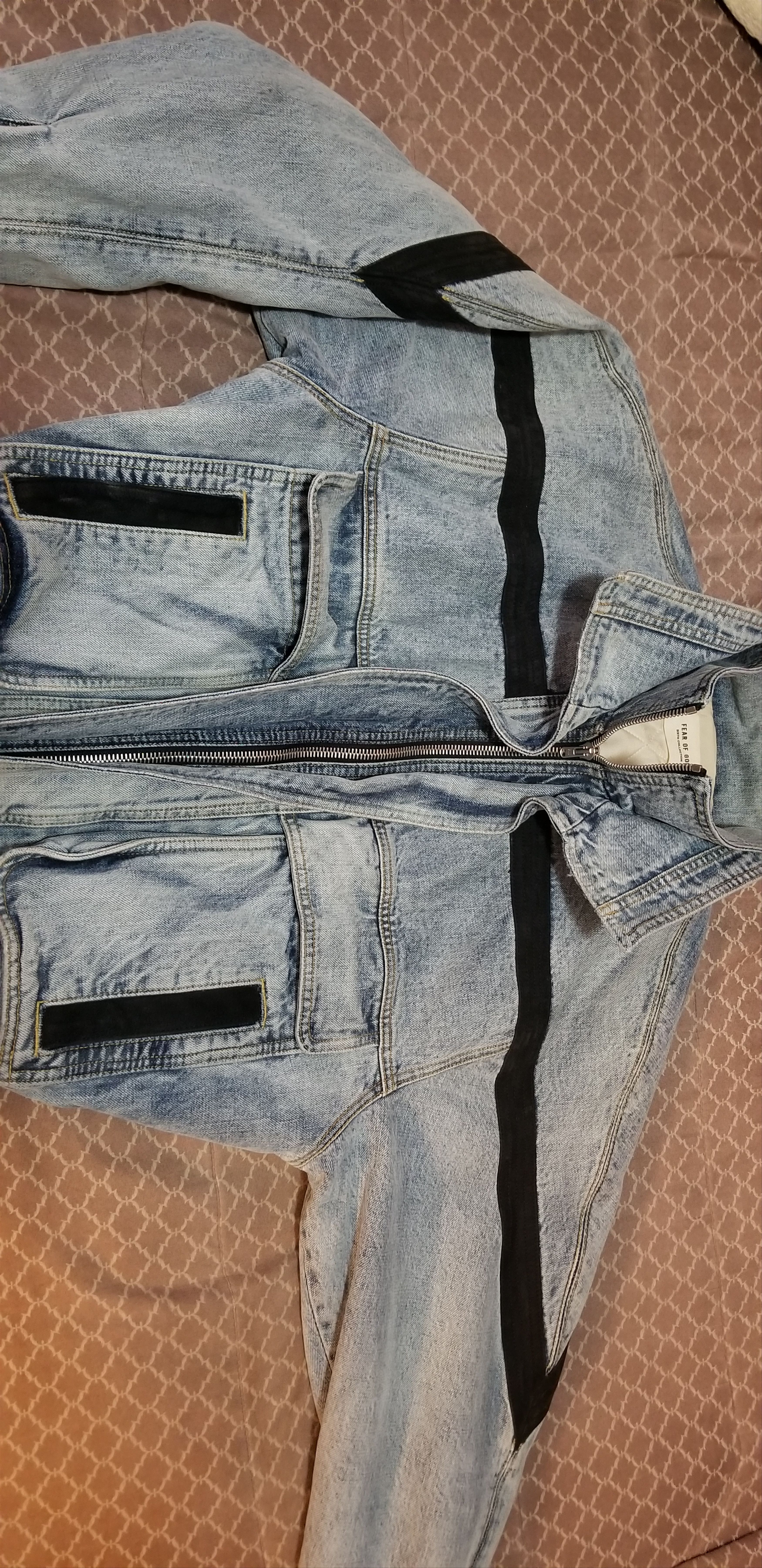 Fear of God Fear of God sixth collection denim ski jacket Fear of God Fear of God sixth collection denim ski jacket