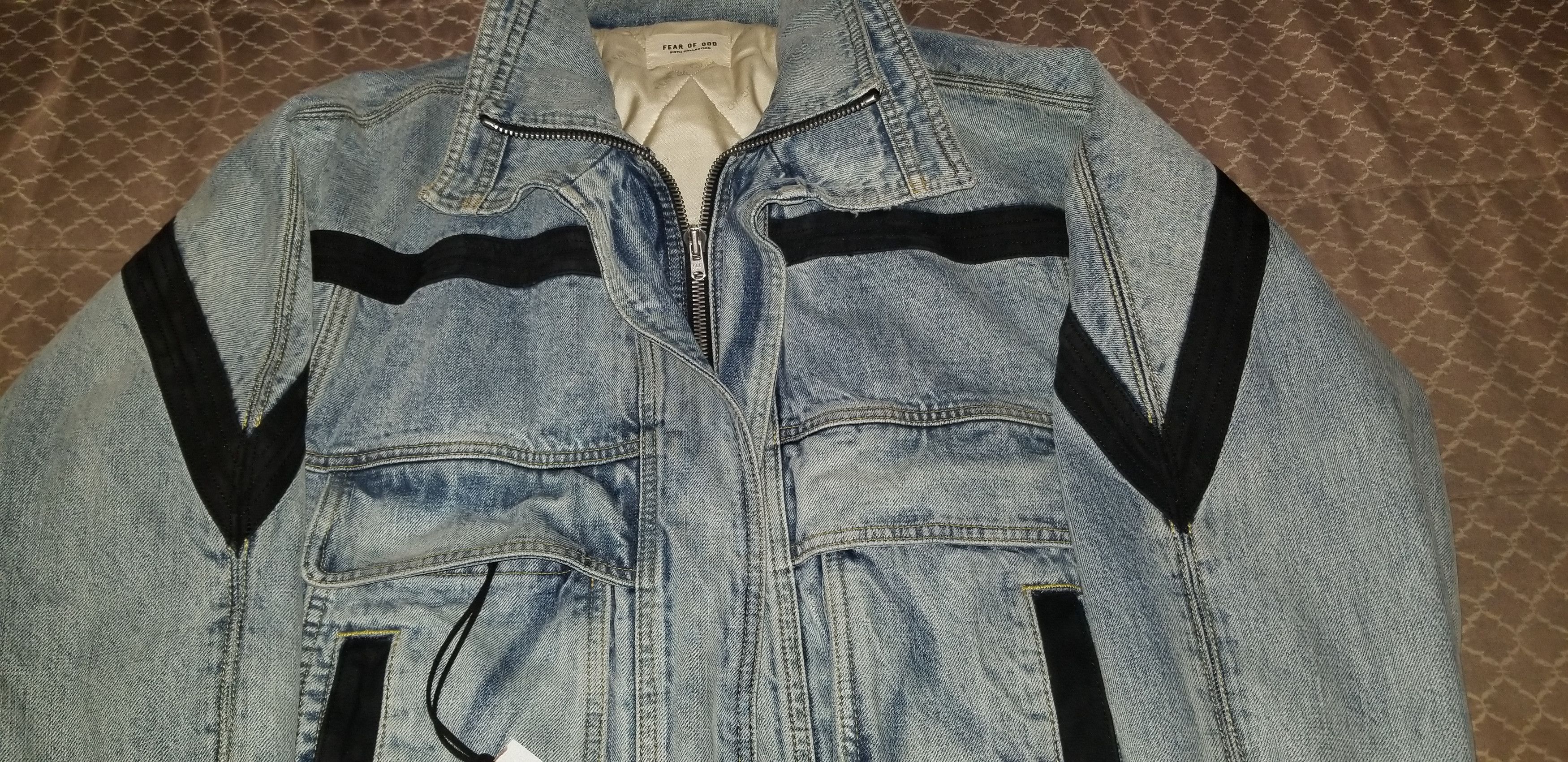Fear of God Fear of God sixth collection denim ski jacket