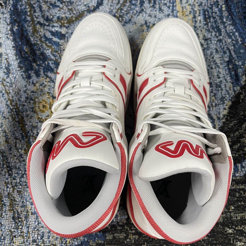 Louis Vuitton Louis Vuitton High-Top Trainer Sneakers for Men 0079 Size US 10 / EU 43 - 8 Thumbnail