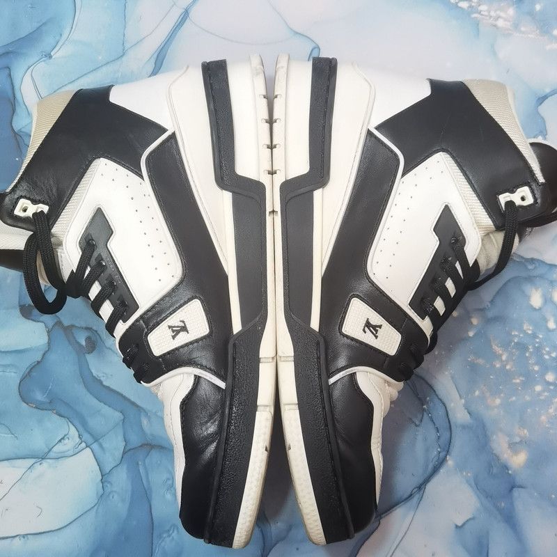 Louis Vuitton Louis Vuitton Trainer Stylish Low-Top Sneakers 0079 Size US 10.5 / EU 43-44 - 6 Thumbnail