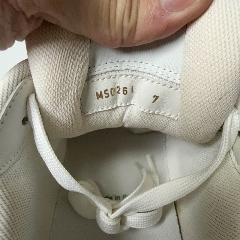 Louis Vuitton Louis Vuitton Green and White Trainer Sneakers 0079 Size US 10 / EU 43 - 5 Thumbnail