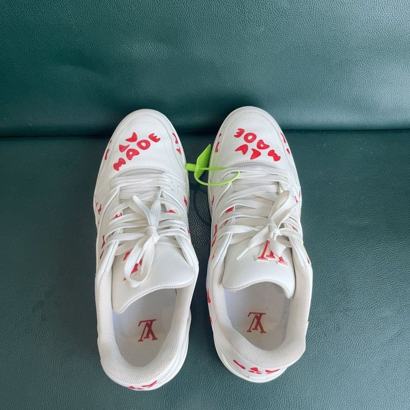 Louis Vuitton Nigo x LOUIS VUITTON Trainer Casual Low-Top Sneakers 0079 Size US 15 / EU 48 - 6 Thumbnail