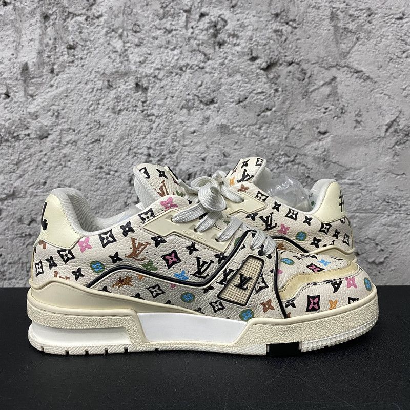 Louis Vuitton Louis Vuitton Tyler Trainer Beige Low-top Sneakers 0079 Size US 10 / EU 43 - 7 Thumbnail