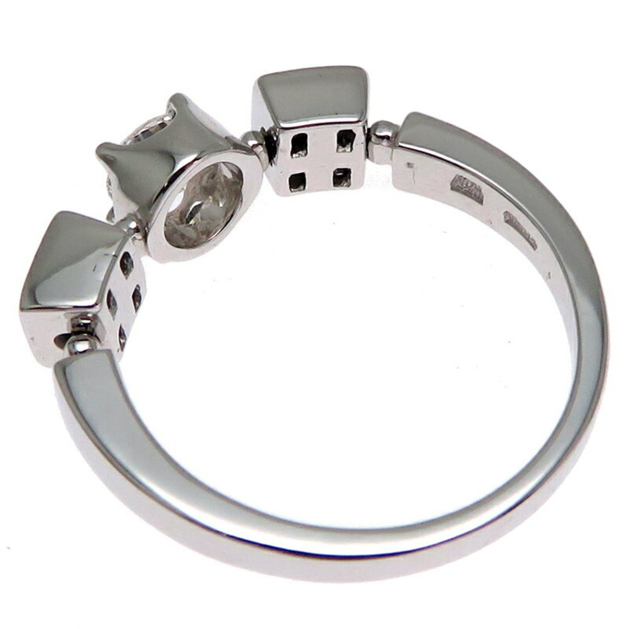 Bvlgari Bvlgari 0.30ct Diamond Lucia Ladies Ring, 750 White Gold, Size 10 Size ONE SIZE - 3 Thumbnail