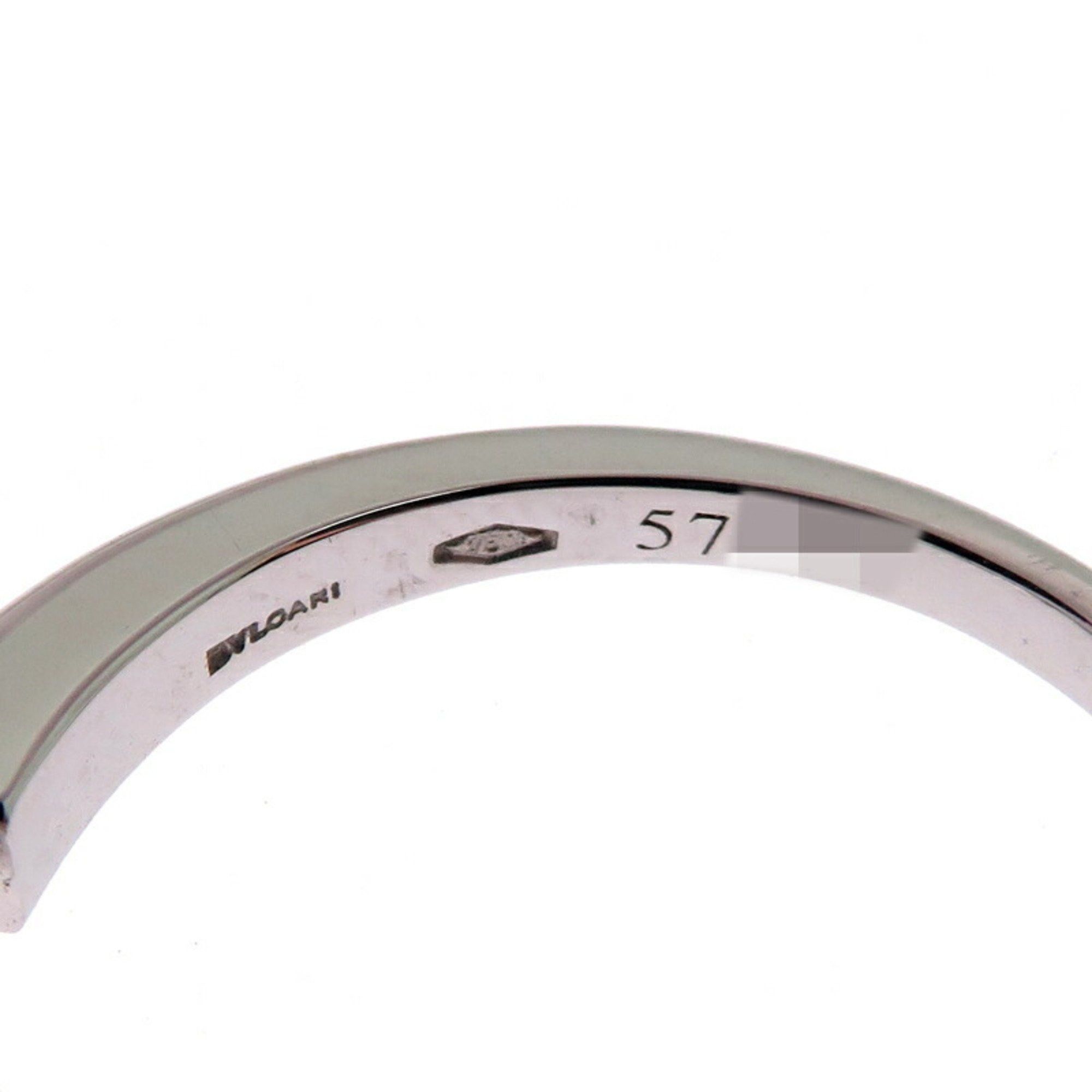 Bvlgari Bvlgari 0.30ct Diamond Lucia Ladies Ring, 750 White Gold, Size 10 Size ONE SIZE - 5 Thumbnail