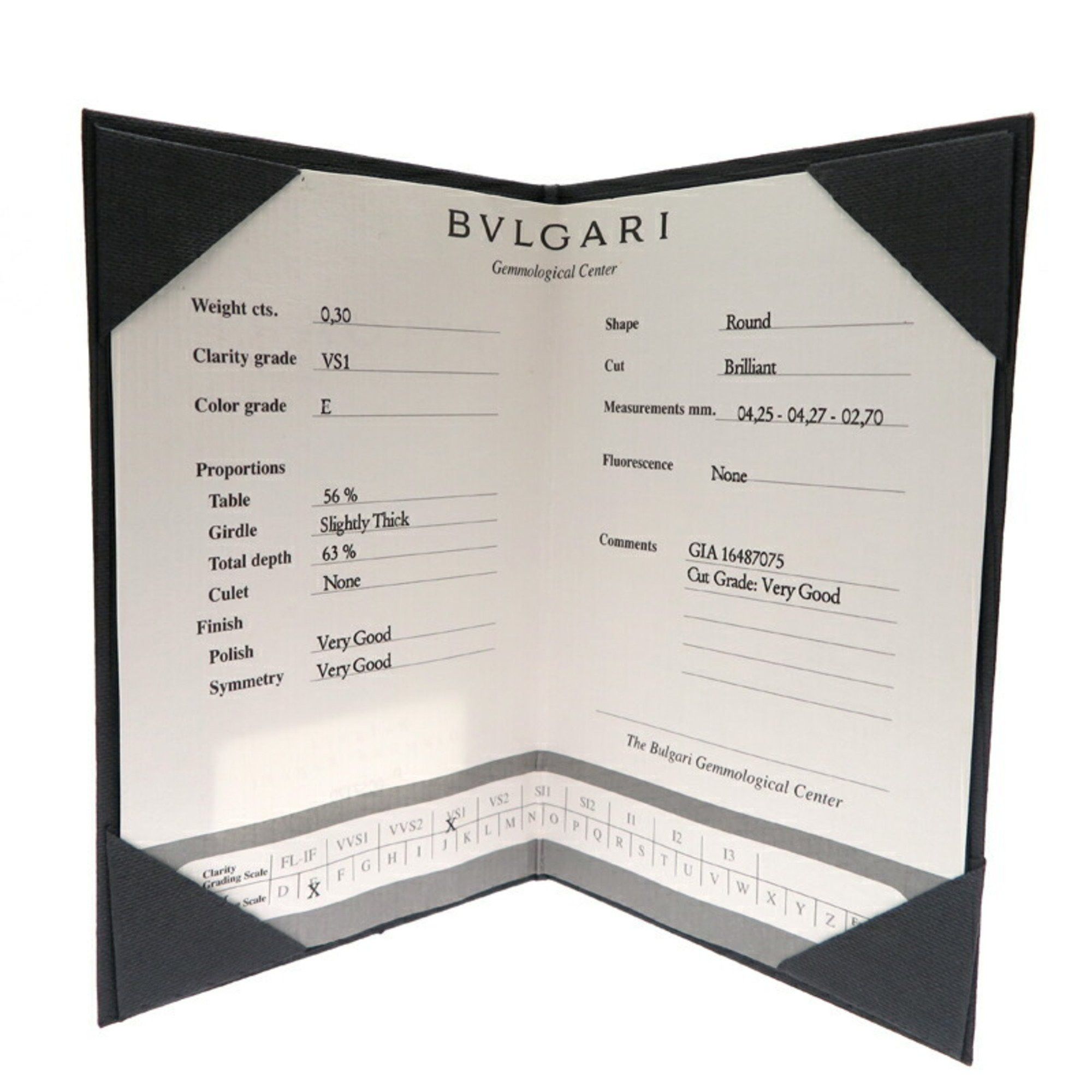 Bvlgari Bvlgari 0.30ct Diamond Lucia Ladies Ring, 750 White Gold, Size 10 Size ONE SIZE - 9 Thumbnail