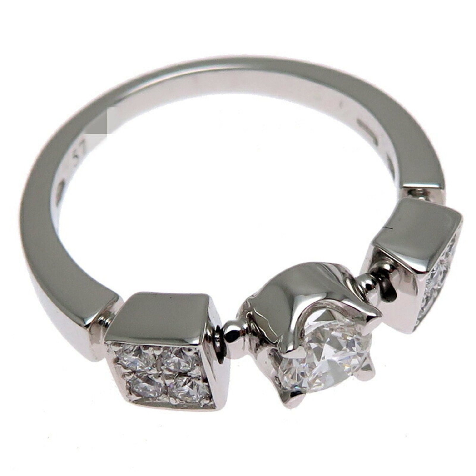 Bvlgari Bvlgari 0.30ct Diamond Lucia Ladies Ring, 750 White Gold, Size 10 Size ONE SIZE - 2 Thumbnail