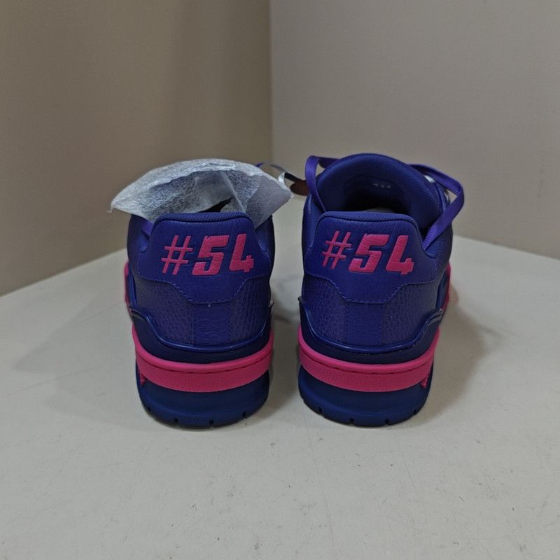 Louis Vuitton Louis Vuitton Gradient Leather Fashion Sneakers 0079 Size US 4 / IT 34 - 3 Thumbnail
