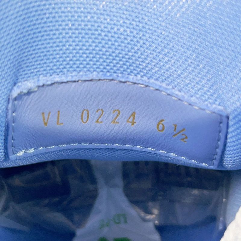 Louis Vuitton Louis Vuitton Trainer Maxi Blue Low-Top Sneakers 0079 Size US 10.5 / EU 43-44 - 6 Thumbnail