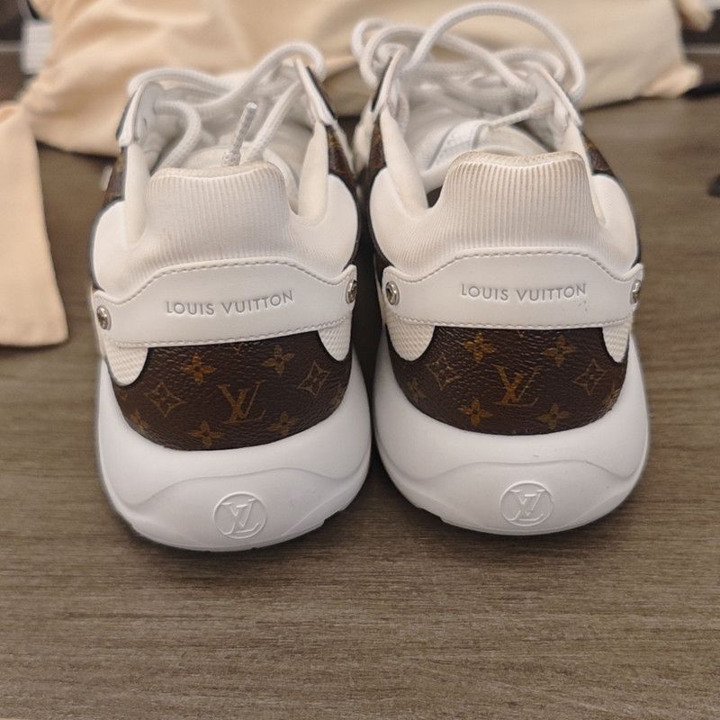 Louis Vuitton Louis Vuitton Olympia Low-Top Sneakers for Women 0079 Size US 10 / IT 40 - 3 Thumbnail