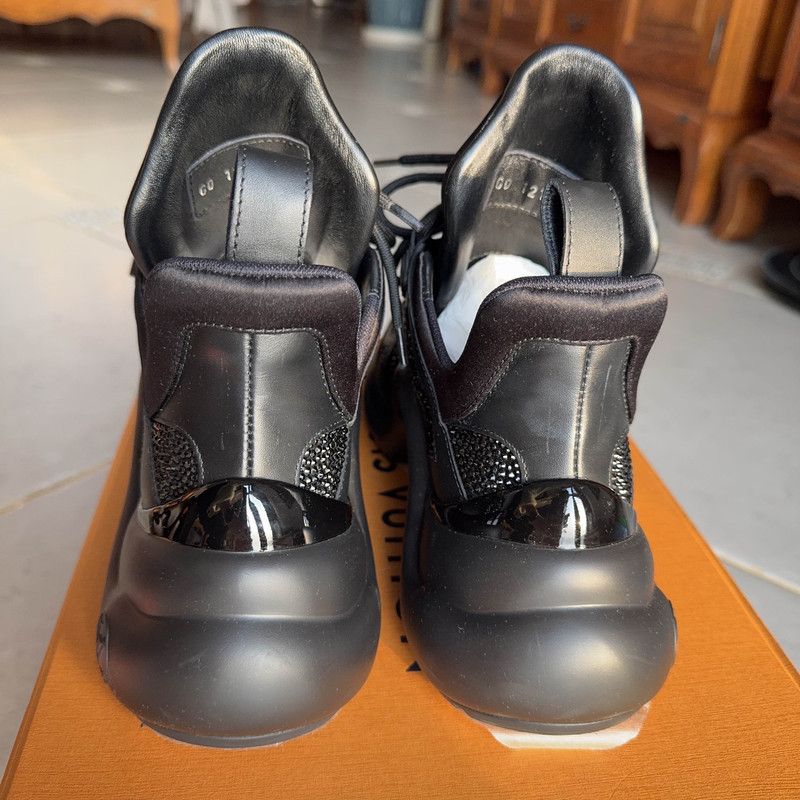 Louis Vuitton Louis Vuitton Archlight Black Casual Sneakers 0079 Size US 6 / IT 36 - 3 Thumbnail