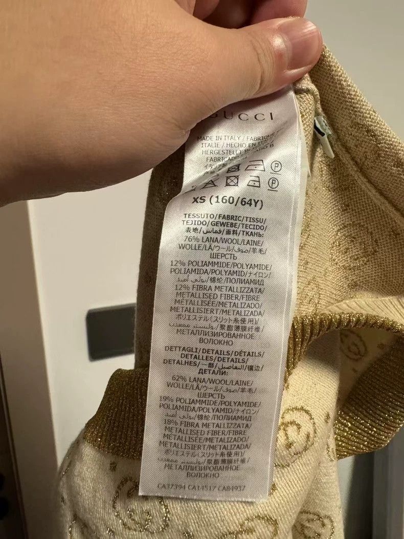 Gucci Gucci Logo Wool Long Skirt Size US 26 / EU 42 - 4 Thumbnail