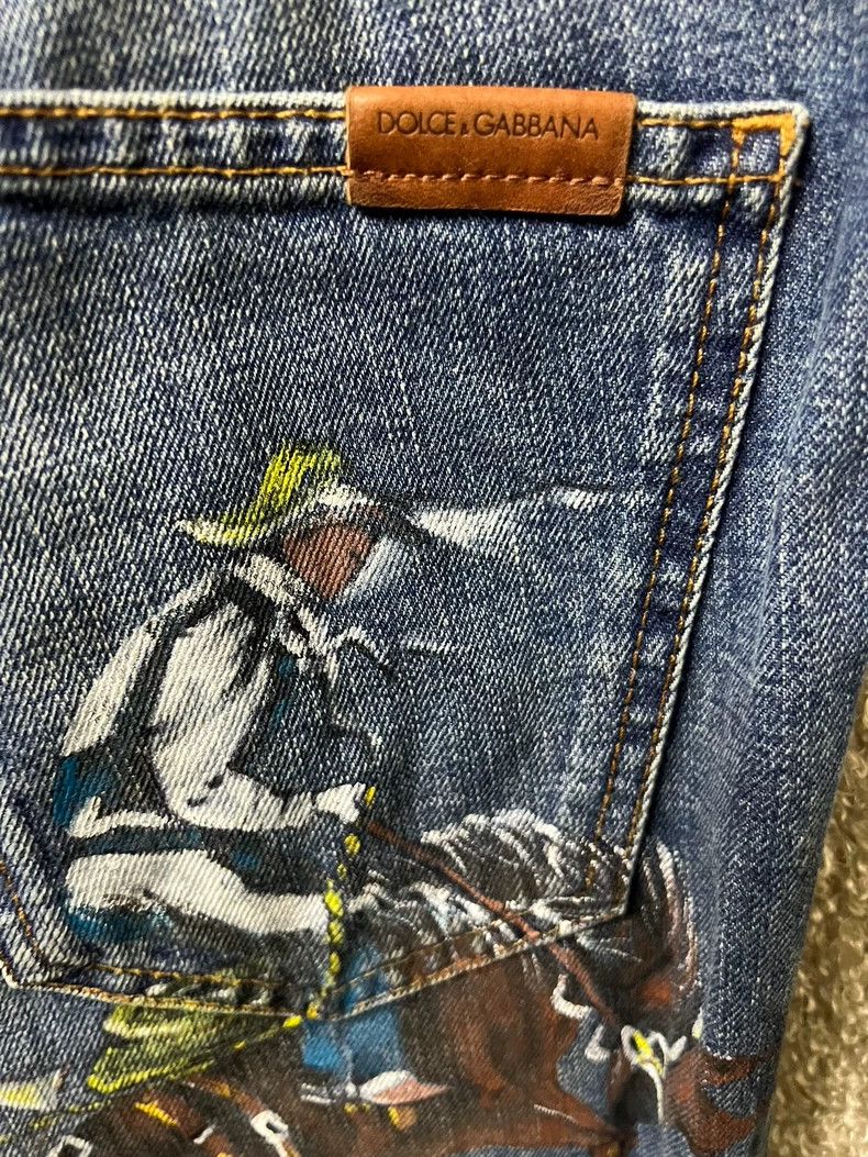 Dolce & Gabbana Dolce & Gabbana Men's Denim Jeans Size US 32 / EU 48 - 5 Thumbnail