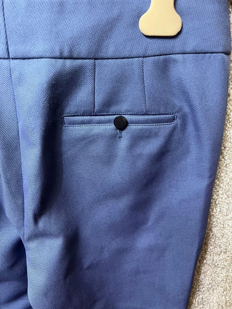 Lanvin Lanvin Men's Blue Casual Pants Size US 34 / EU 50 - 4 Thumbnail
