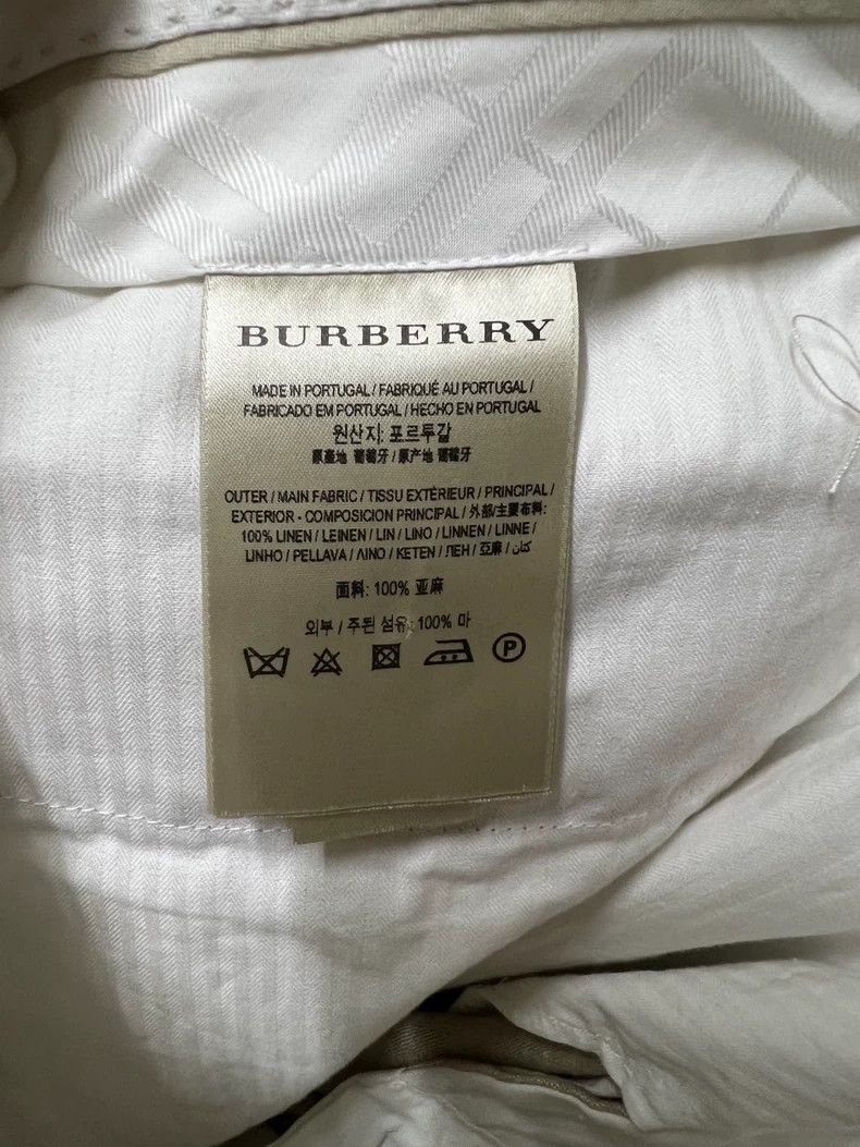 Burberry Burberry Men's Linen Casual Pants Size US 34 / EU 50 - 5 Thumbnail
