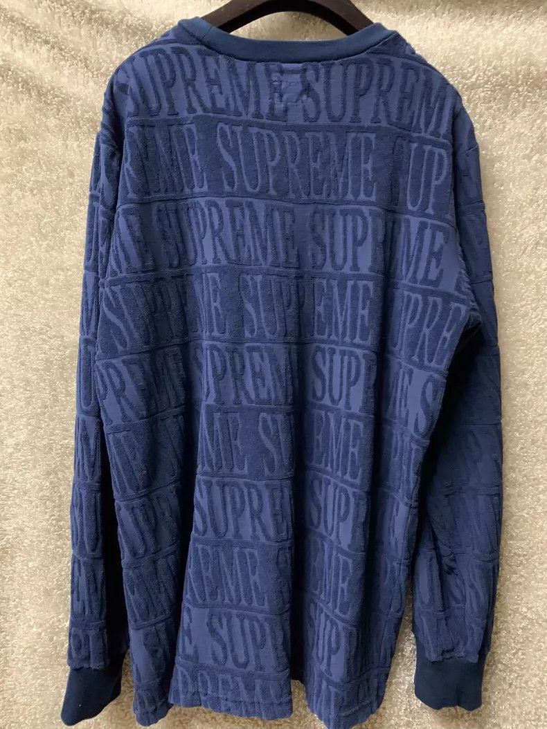Supreme Supreme Men's Long Sleeve Patterned T-Shirt Size US L / EU 52-54 / 3 - 8 Thumbnail