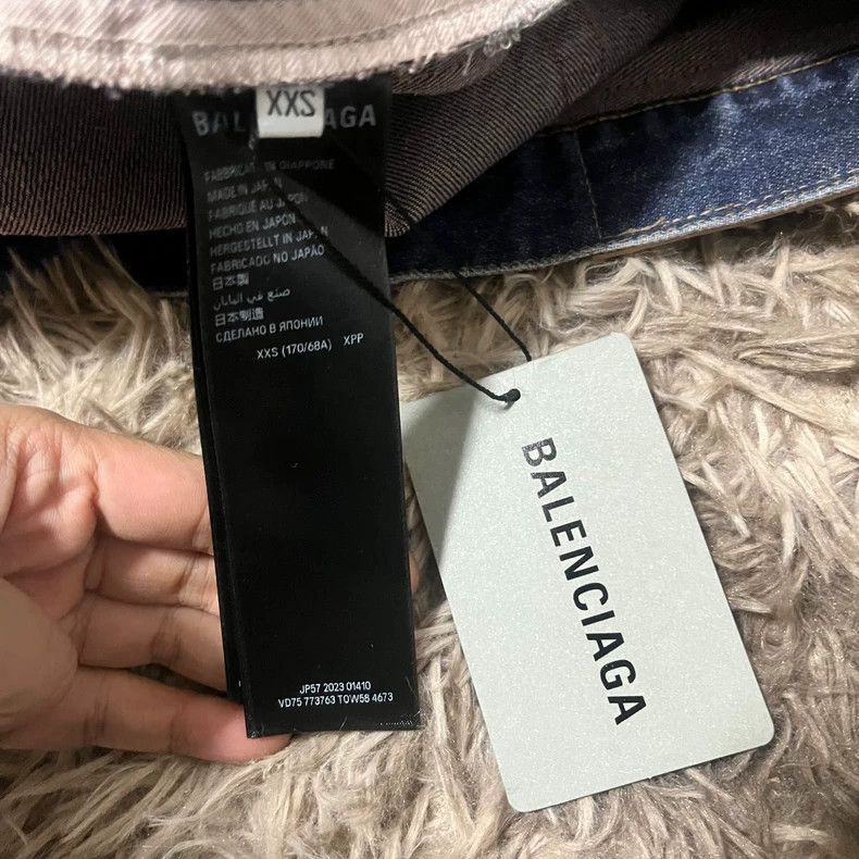 Balenciaga Balenciaga Washed Baggy Denim Jeans Size US 26 / EU 42 - 4 Thumbnail