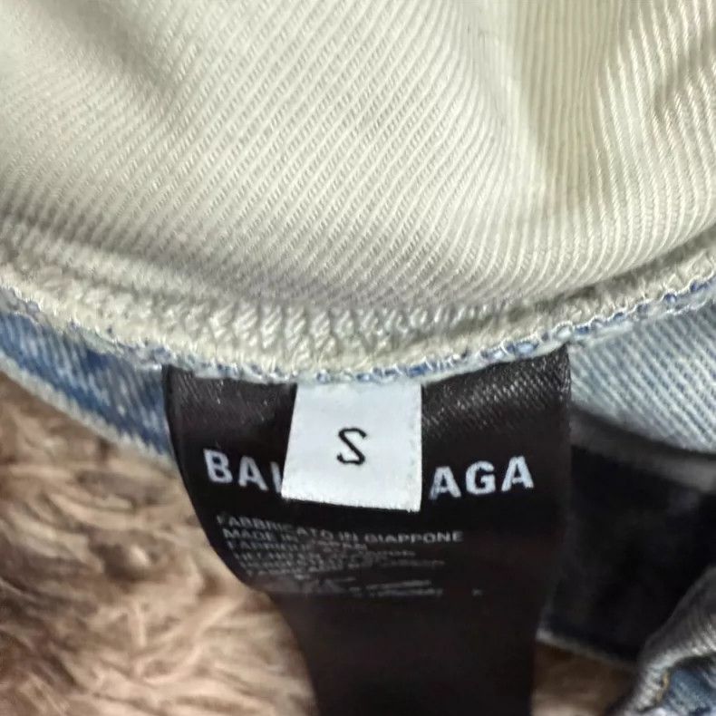 Balenciaga Balenciaga 23SS Distressed Reverse Jeans Size US 28 / EU 44 - 4 Thumbnail