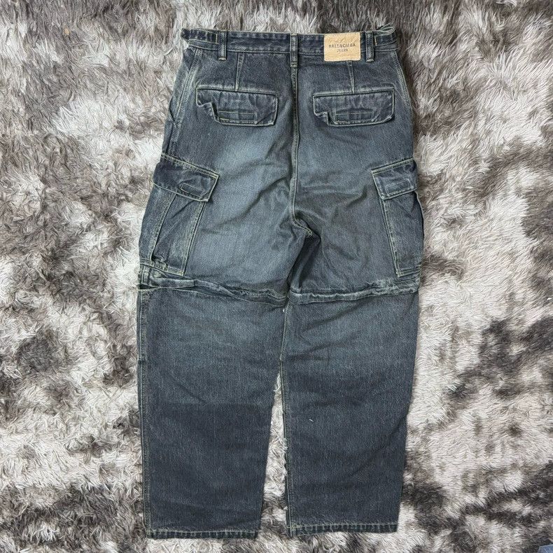 Balenciaga Balenciaga Distressed Cargo Denim Jeans Size US 28 / EU 44 - 3 Thumbnail