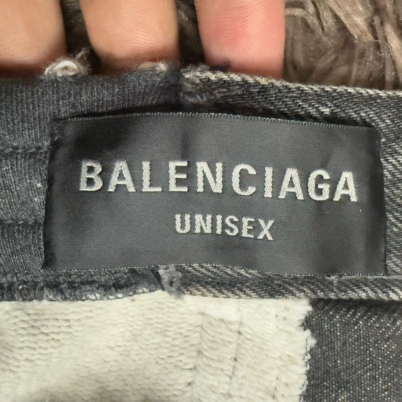 Balenciaga Balenciaga 24Summer spliced denim sweatpants Size US 26 / EU 42 - 3 Thumbnail