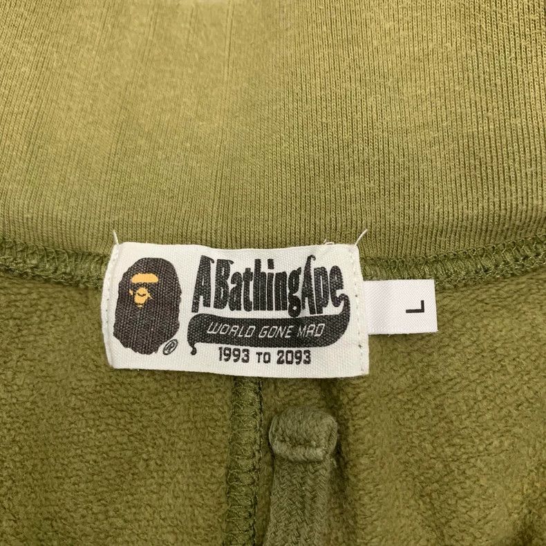 BAPE Green Camo Cargo Shorts