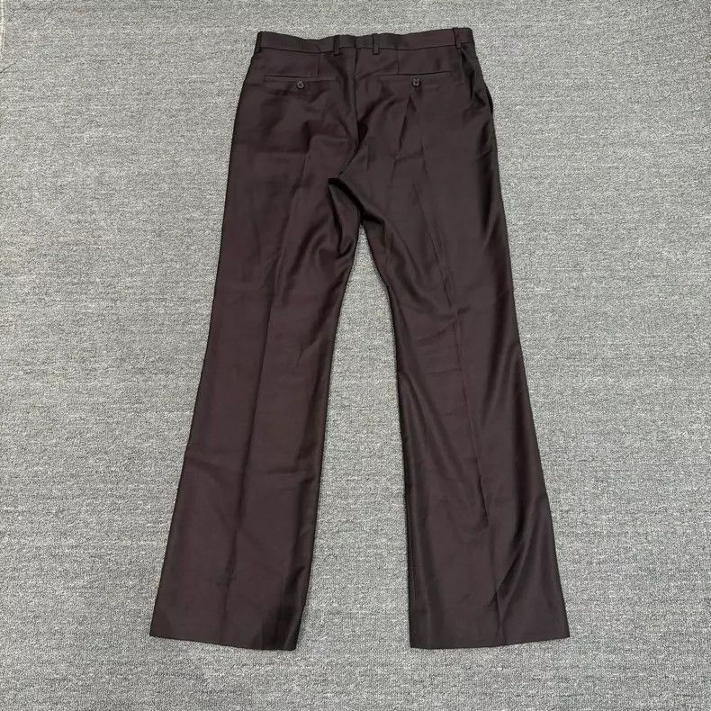 Acne Studios Acne Studios Burgundy Tailored Trousers Size US 34 / EU 50 - 2 Thumbnail