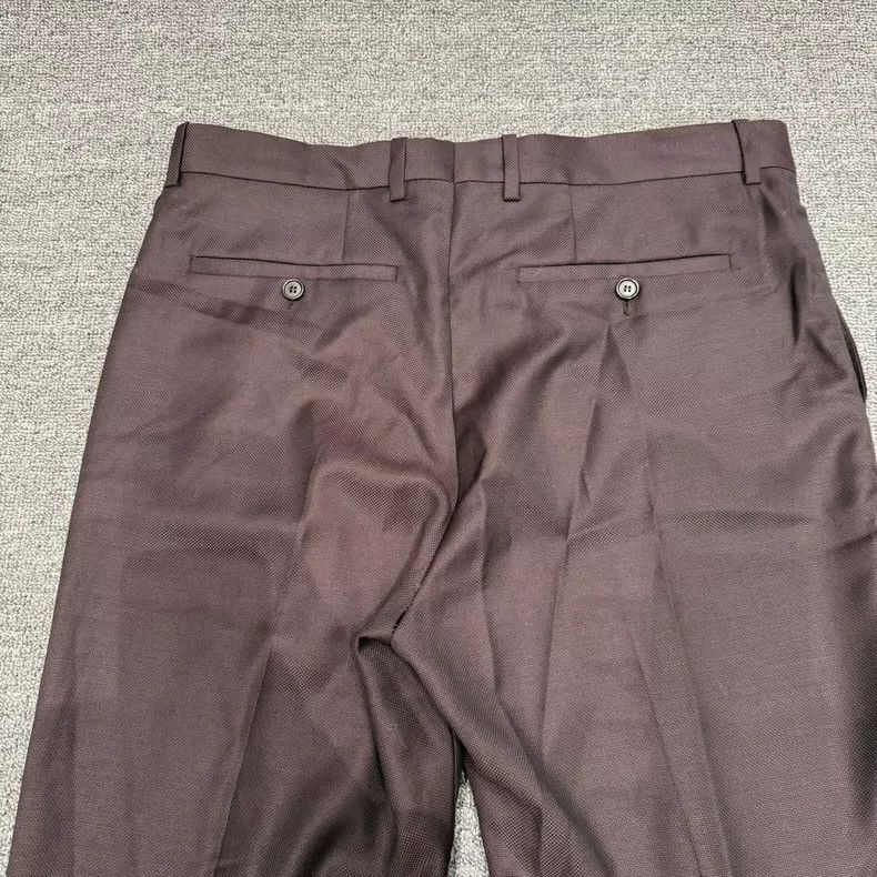 Acne Studios Acne Studios Burgundy Tailored Trousers Size US 34 / EU 50 - 5 Thumbnail