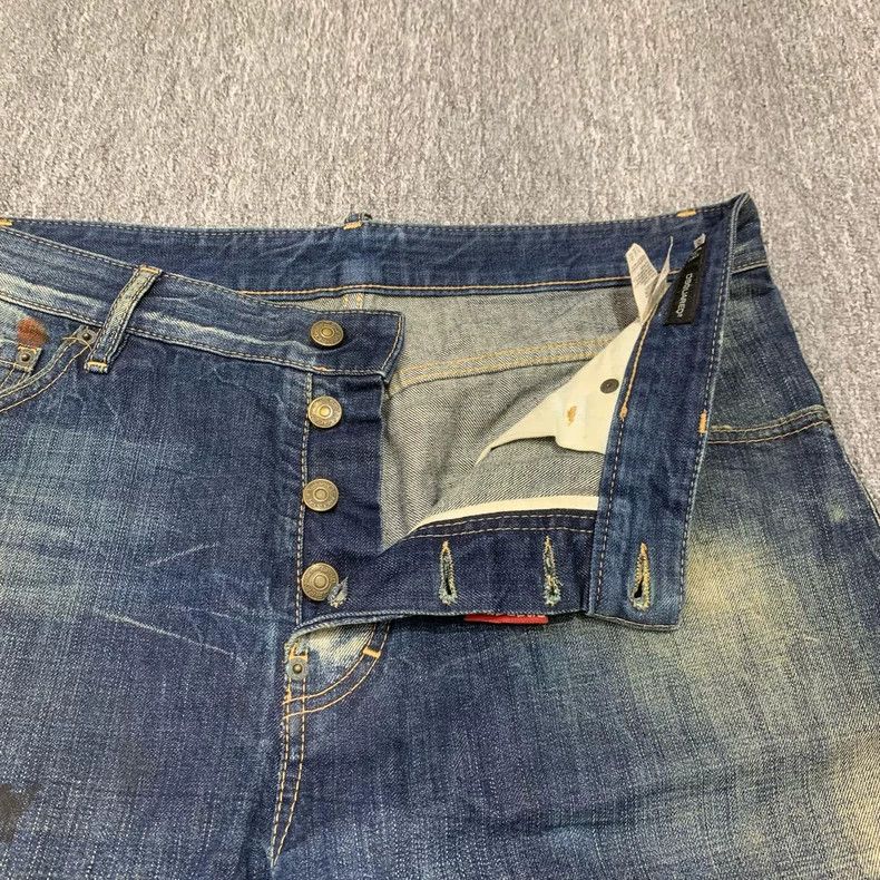 Dsquared2 Dsquared2 Distressed Denim Shorts Size US 44 / EU 60 - 8 Thumbnail