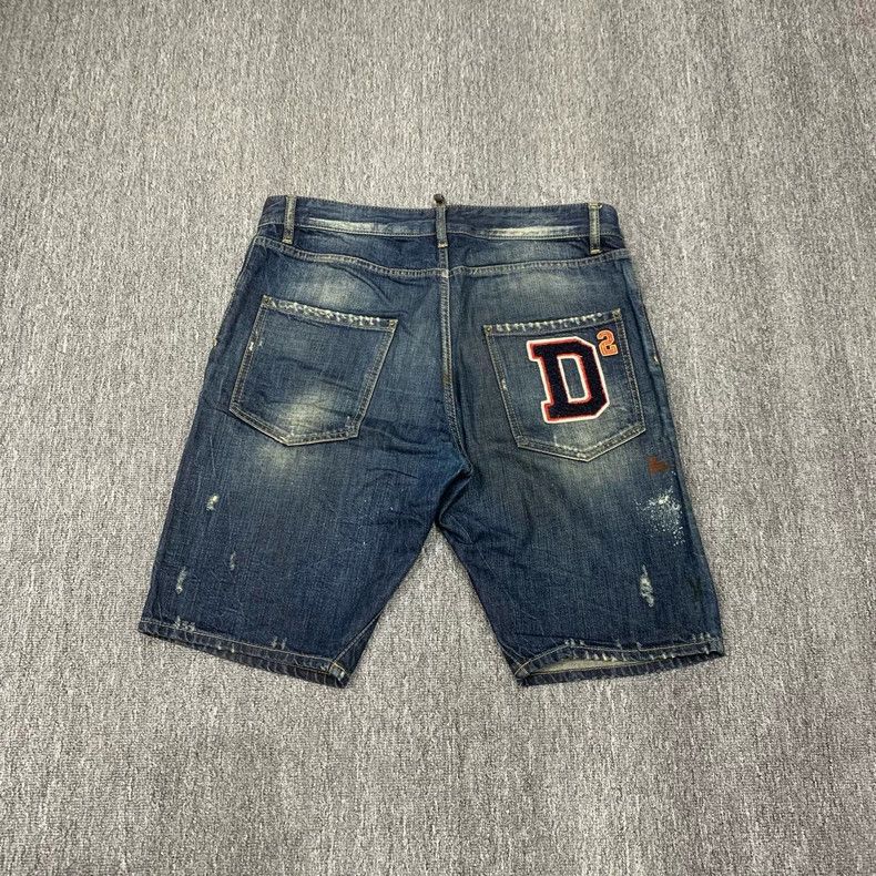 Dsquared2 Dsquared2 Distressed Denim Shorts Size US 44 / EU 60 - 2 Thumbnail
