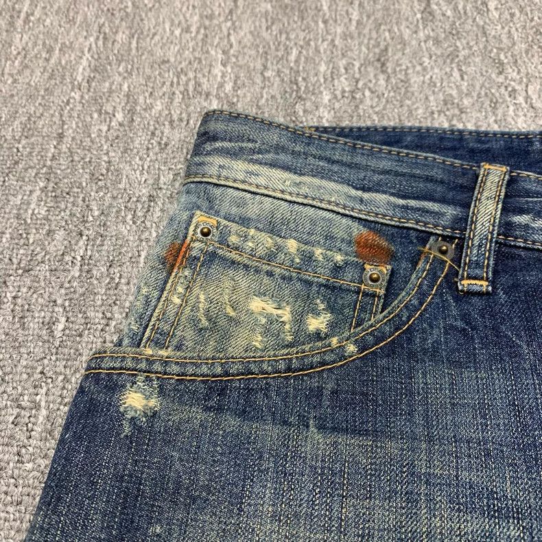 Dsquared2 Dsquared2 Distressed Denim Shorts Size US 44 / EU 60 - 5 Thumbnail