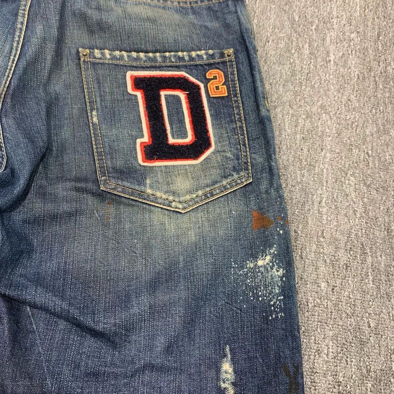 Dsquared2 Dsquared2 Distressed Denim Shorts Size US 44 / EU 60 - 6 Thumbnail