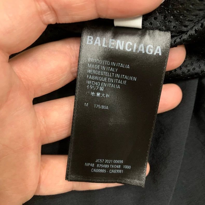 Balenciaga Balenciaga Black Side Stripe Shorts Size US 32 / EU 48 - 6 Thumbnail
