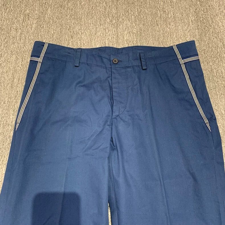 Hermes Hermes Dark Blue Casual Trousers Size US 44 / EU 60 - 3 Thumbnail