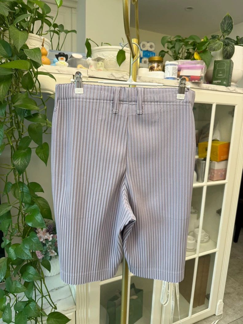 Issey Miyake Issey Miyake HP Series Gray Shorts JF159 Size US 26 / EU 42 - 4 Thumbnail