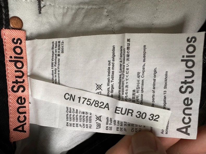 Acne Studios Acne Studios 1996 Straight Denim Jeans Size US 32 / EU 48 - 4 Thumbnail