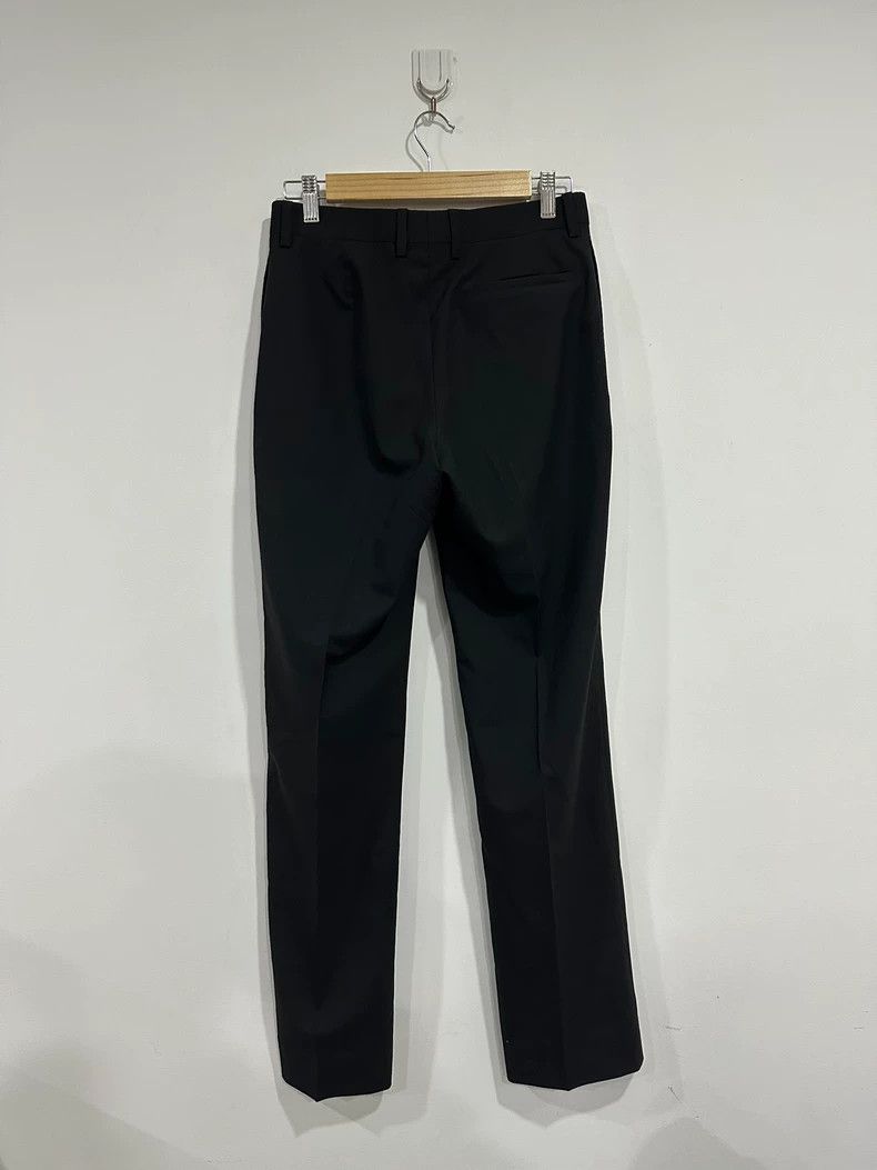Dior Dior Black Straight Wool Trousers Size US 26 / EU 42 - 2 Thumbnail