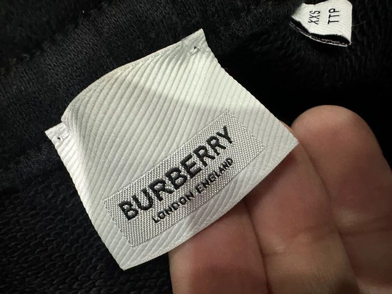 Burberry Check Stripe Sweatpants XXS