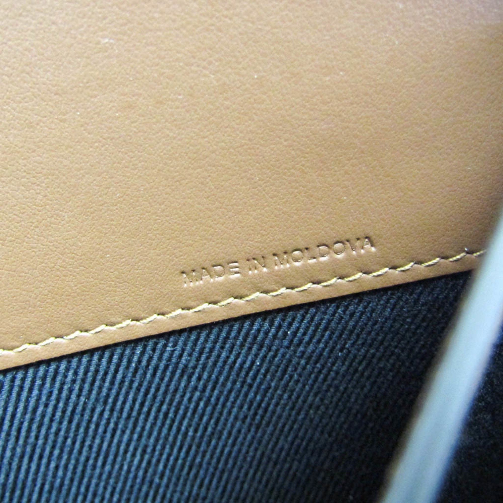 Burberry Burberry TB Monogram 8023035 Men,Women PVC Clutch Bag Brown Size ONE SIZE - 9 Thumbnail