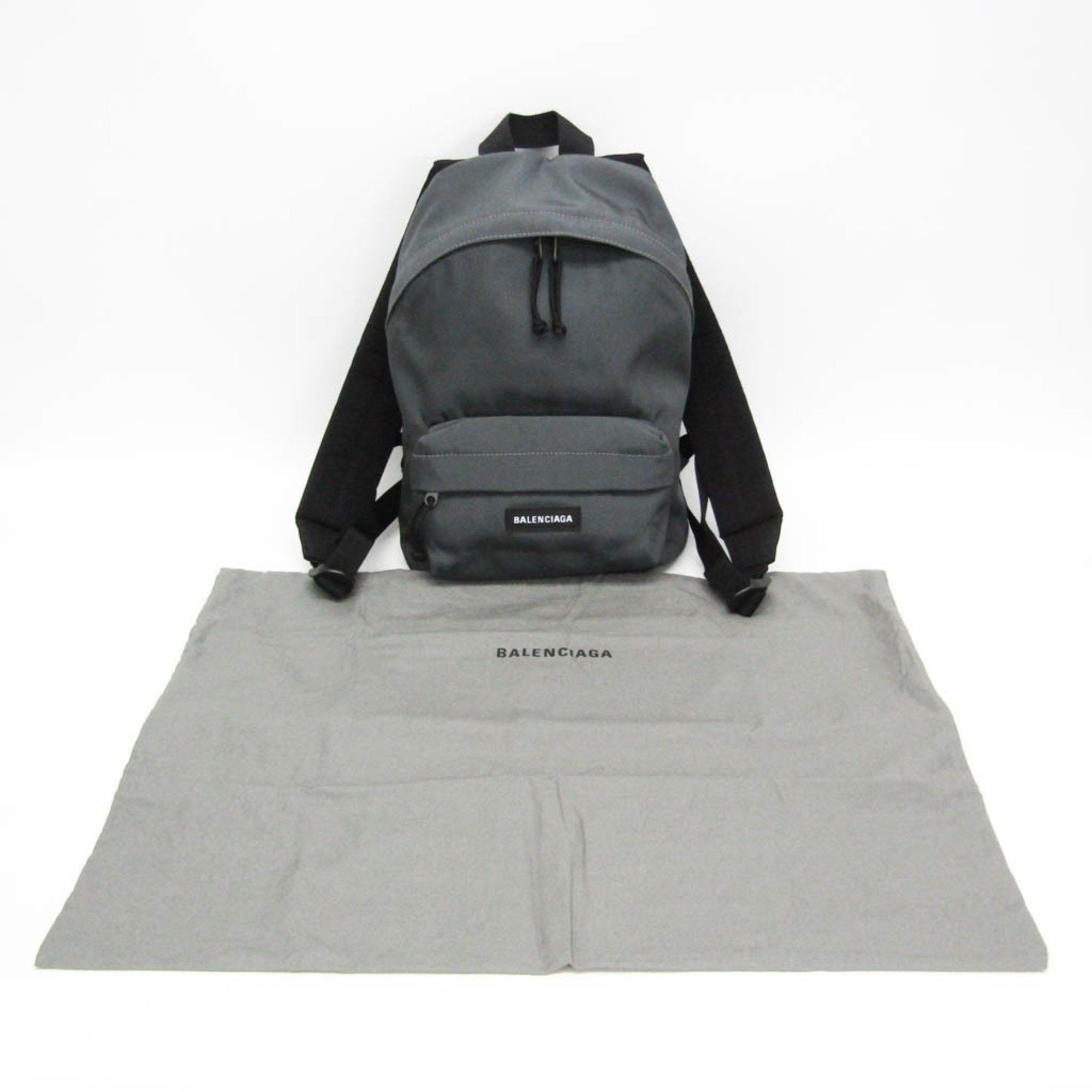 Balenciaga Balenciaga Explorer Backpack S 558163 Men,Women Nylon Backpack Black,Gray Size ONE SIZE - 2 Thumbnail