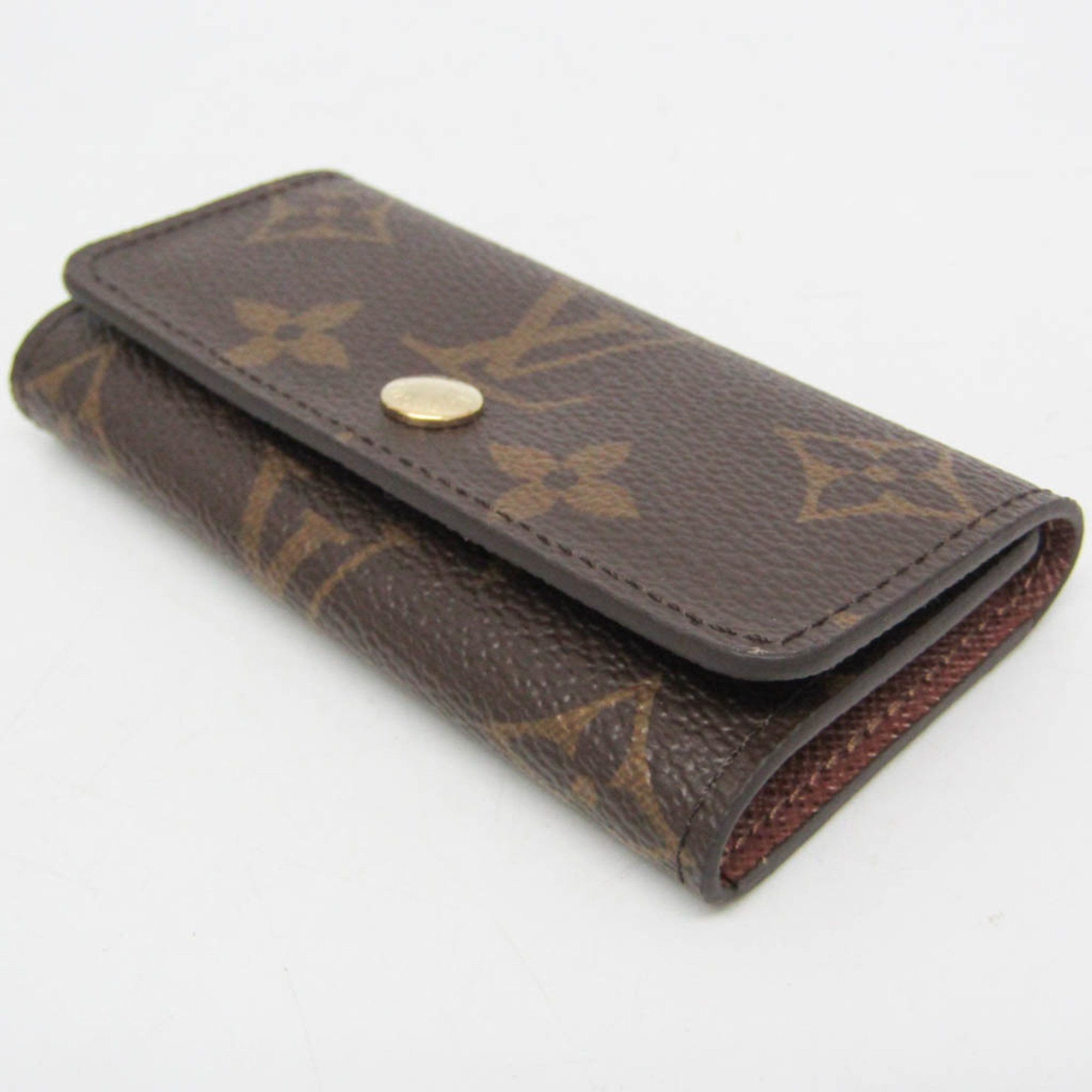 Louis Vuitton Louis Vuitton Monogram 4 Key Holder M69517 Men,Women Monogram Key Case Brown Size ONE SIZE - 6 Thumbnail