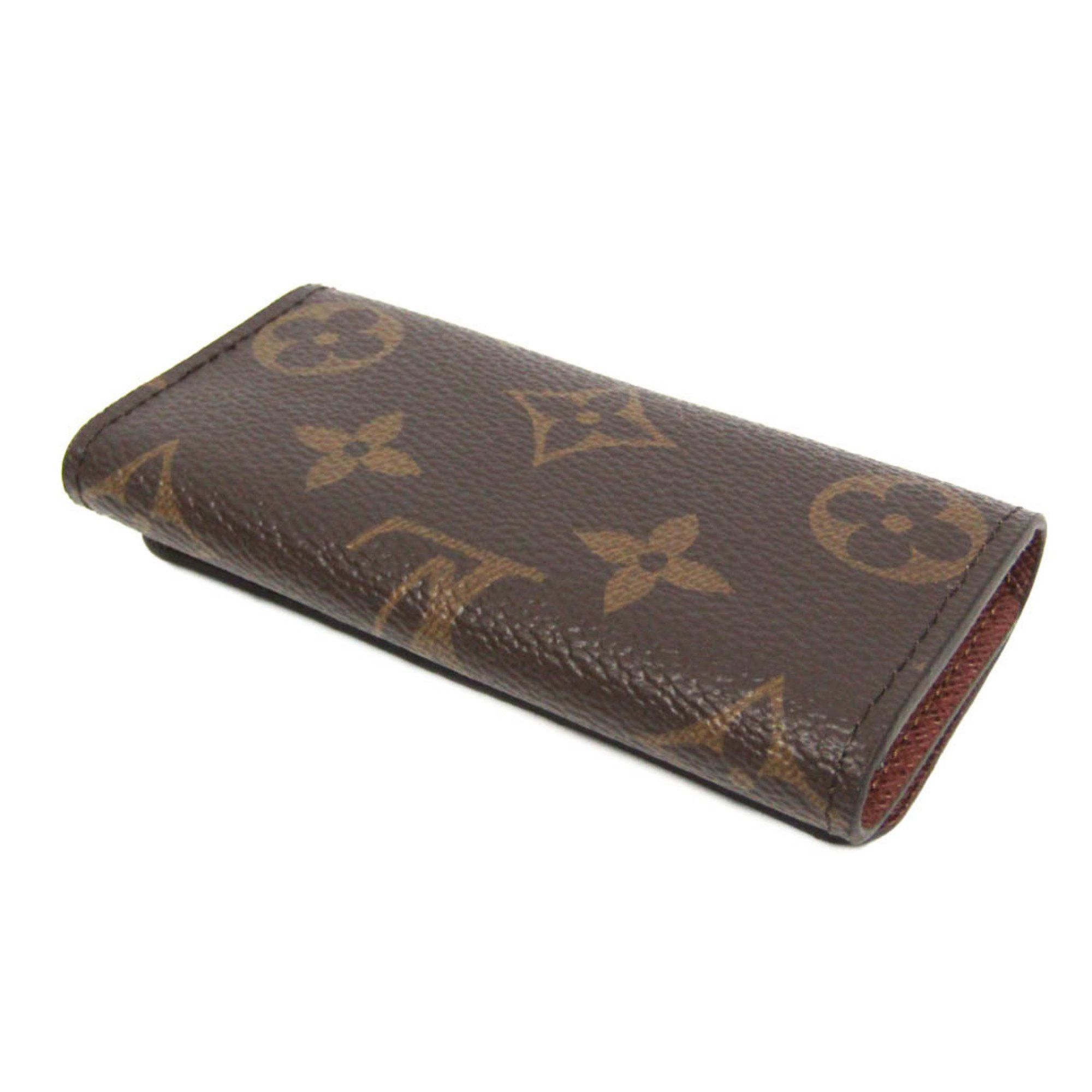 Louis Vuitton Louis Vuitton Monogram 4 Key Holder M69517 Men,Women Monogram Key Case Brown Size ONE SIZE - 3 Thumbnail