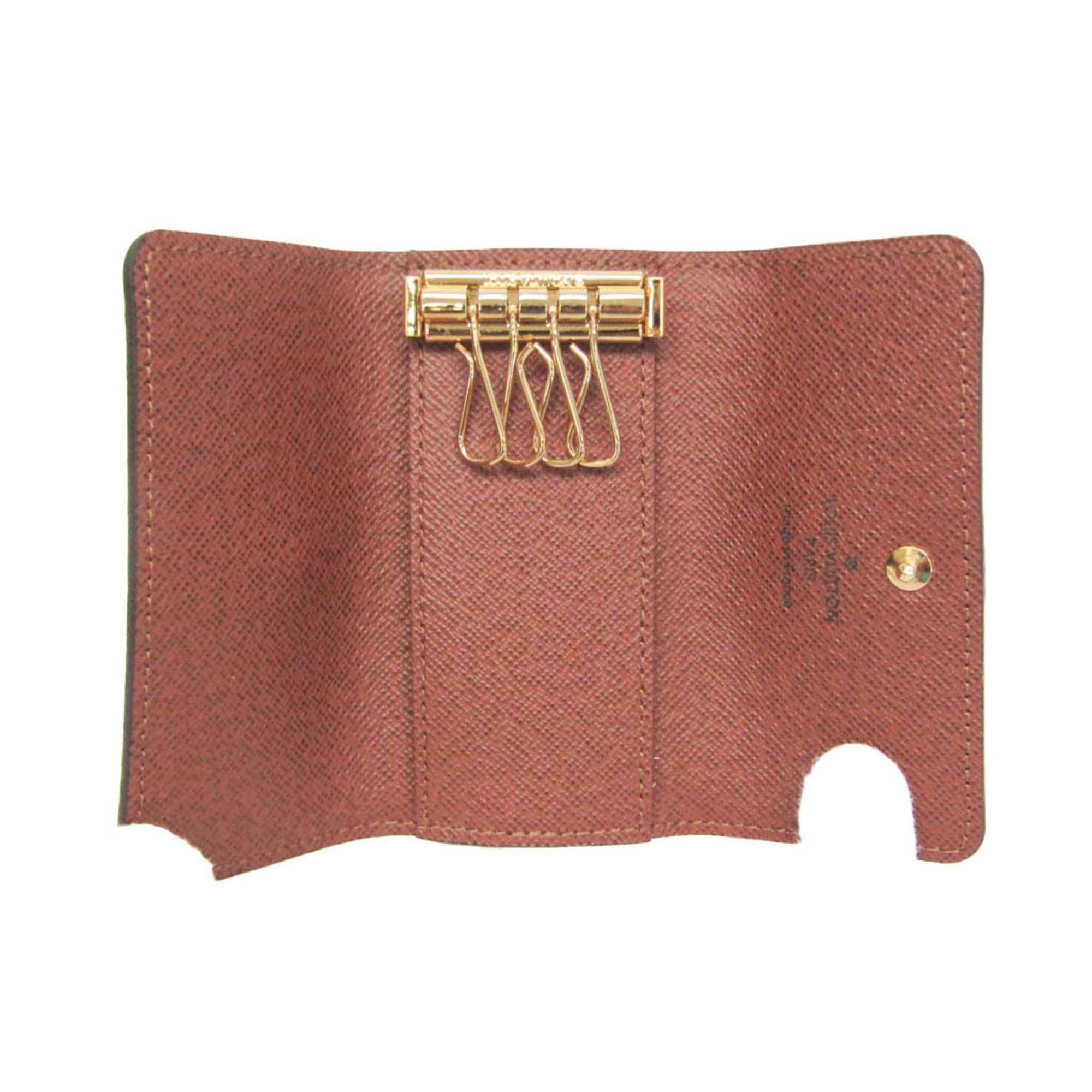 Louis Vuitton Louis Vuitton Monogram 4 Key Holder M69517 Men,Women Monogram Key Case Brown Size ONE SIZE - 4 Thumbnail