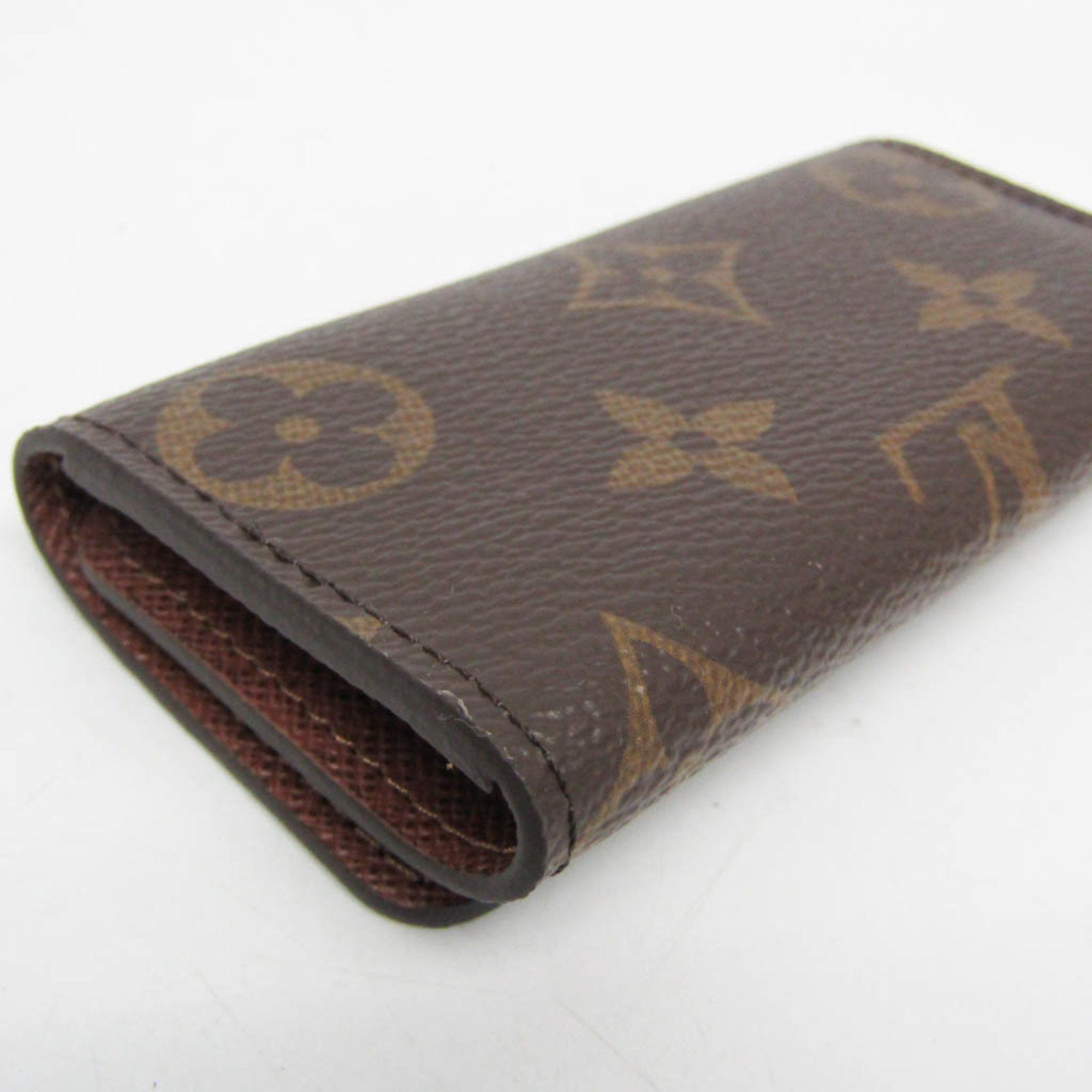 Louis Vuitton Louis Vuitton Monogram 4 Key Holder M69517 Men,Women Monogram Key Case Brown Size ONE SIZE - 5 Thumbnail