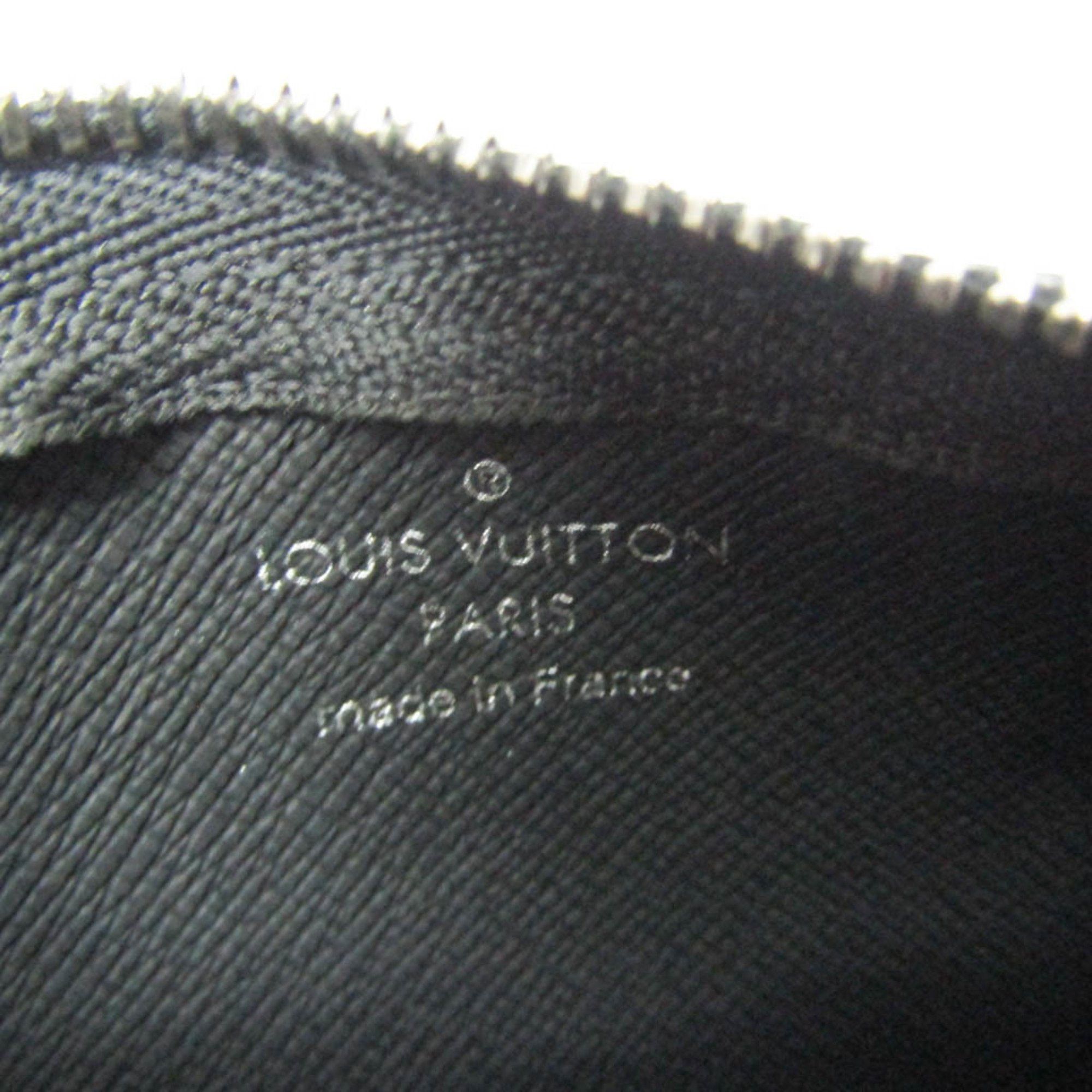 Louis Vuitton Louis Vuitton Monogram Eclipse Reverse Key Pouch M80905 Men,Women Monogram Eclipse Coin Purse/coin Case Black,Grape Size ONE SIZE - 9 Thumbnail