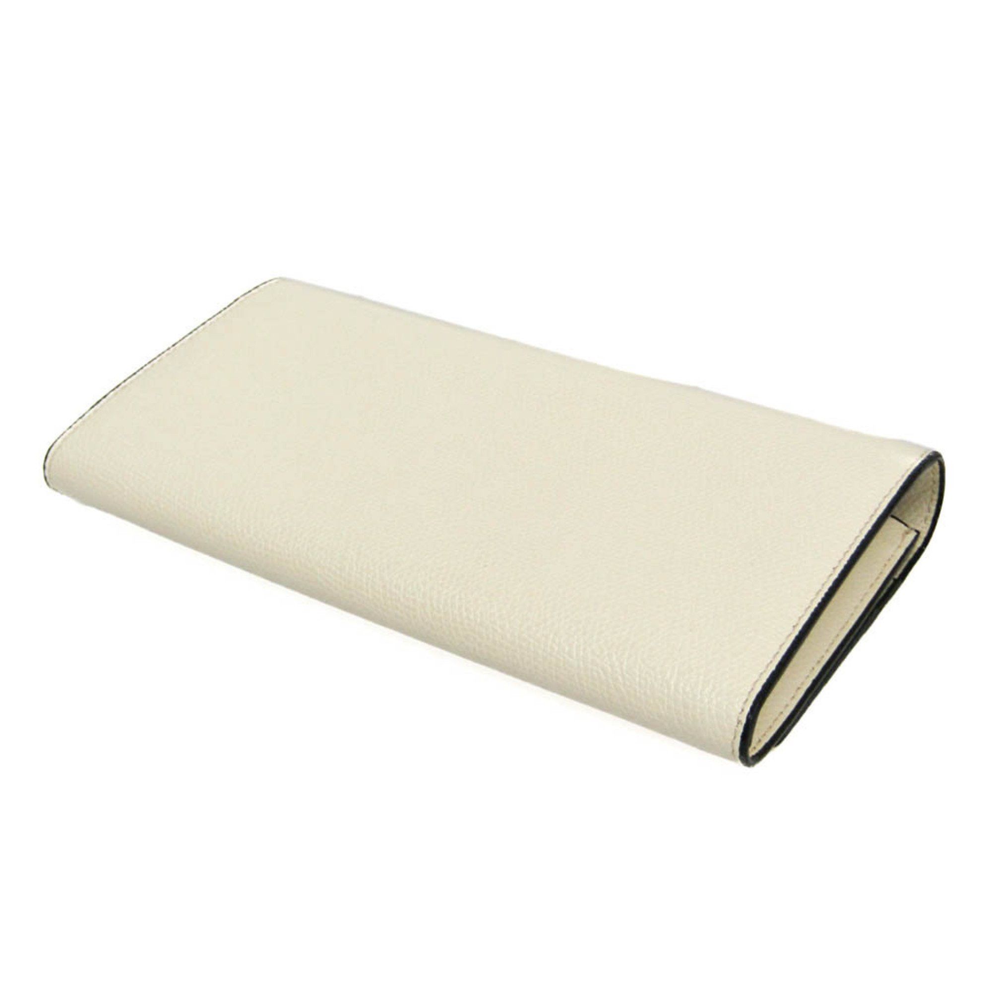 Valextra Valextra Removable 12 Card Holder V9L15 Men,Women Leather Long Wallet (bi-fold) Off-white Size ONE SIZE - 3 Thumbnail